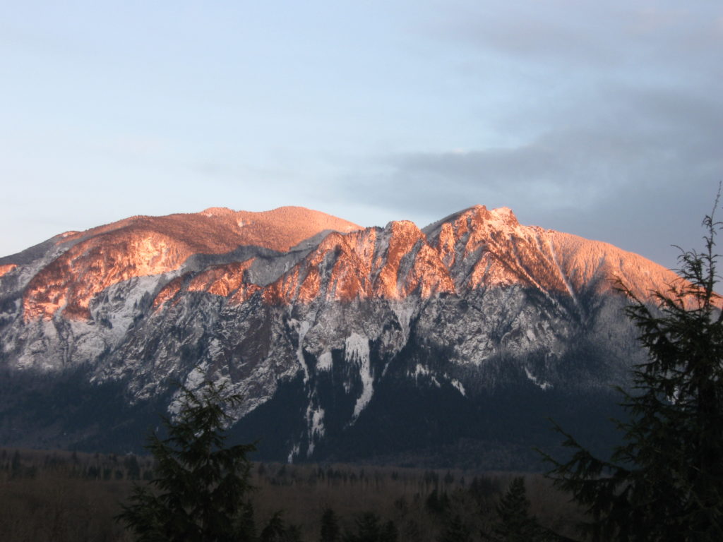 Mt Si Winter Sunrise